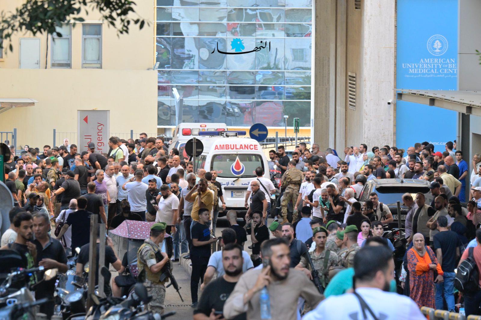 بالصور والفيديو- 9 شهداء بينهم طفلة و2750 مصابا بانفجارات البايجر والمستشفيات تغص بالجرحى